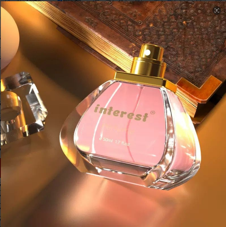 Interest Women’s Allure Perfume 50mL | Elegant Fragrance & Portable Design|عطر Interest النسائي الجذاب 50 مل | أناقة منعشة وتصميم سهل الحمل