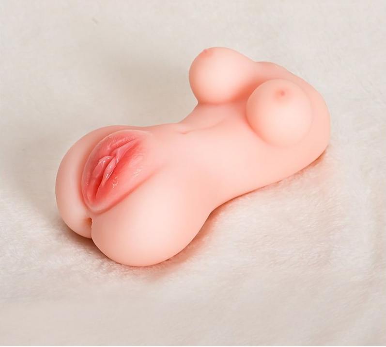 Ultra-Realistic Full-Body Pleasure Stroker – Soft-Touch Curvy Design（جهاز متعة واقعي بتصميم جسم كامل ومنحنيات ناعمة وملمس يشبه البشرة）