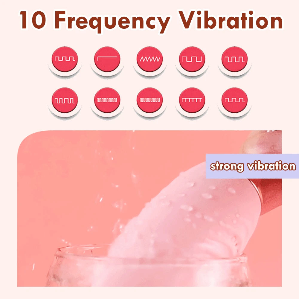 Wireless Remote-Controlled Vibrating Egg – Multi-Mode Wearable Pleasure Toy(بيضة اهتزاز لاسلكية بالتحكم عن بُعد – لعبة قابلة للارتداء متعددة الأوضاع)