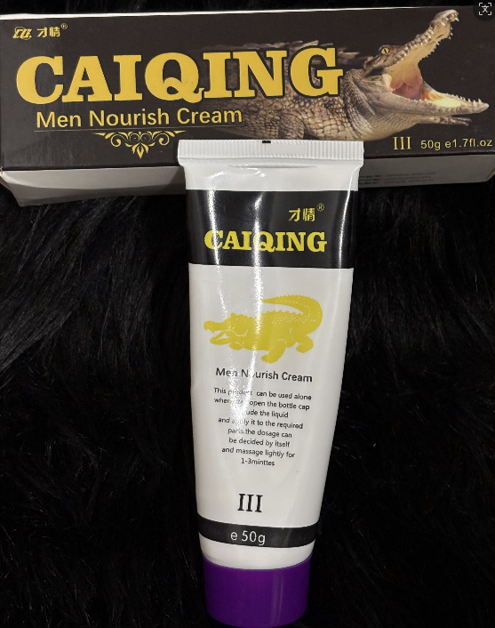 CAIQING Men’s Intimate Nourishing Care Cream 50mL | Smooth, Easy-Apply External Care｜كريم CAIQING المغذي للعناية الحميمة للرجال 50 مل | ناعم وسهل الاستخدام الخارجي