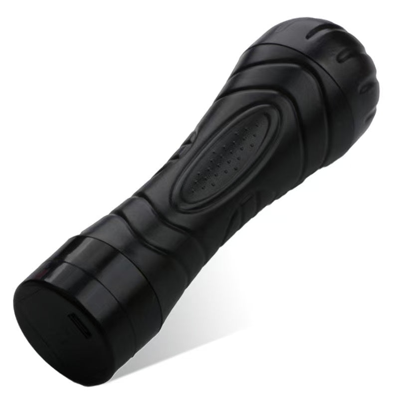 Deep-Textured Men’s Vibrating Intimate Massager | Compact Personal Pleasure Sleeve｜جهاز تدليك حميمي اهتزازي للرجال بملمس عميق | غلاف شخصي مدمج