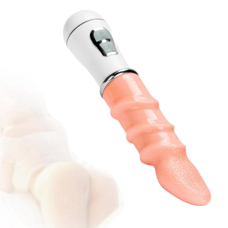 USB Rechargeable Textured Vibrating Massager – Soft-Touch Finish, Dual-Button Control & Ergonomic Curved Design（جهاز تدليك اهتزازي مزخرف قابل للشحن عبر USB – ملمس ناعم وتحكم بزرين وتصميم منحني مريح）