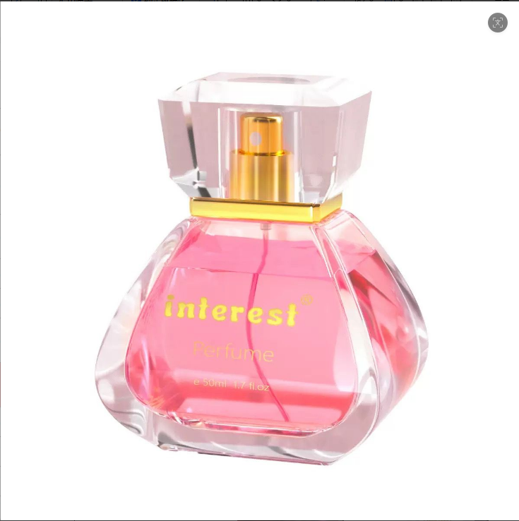 Interest Women’s Allure Perfume 50mL | Elegant Fragrance & Portable Design｜عطر Interest النسائي الجذاب 50 مل | أناقة منعشة وتصميم سهل الحمل