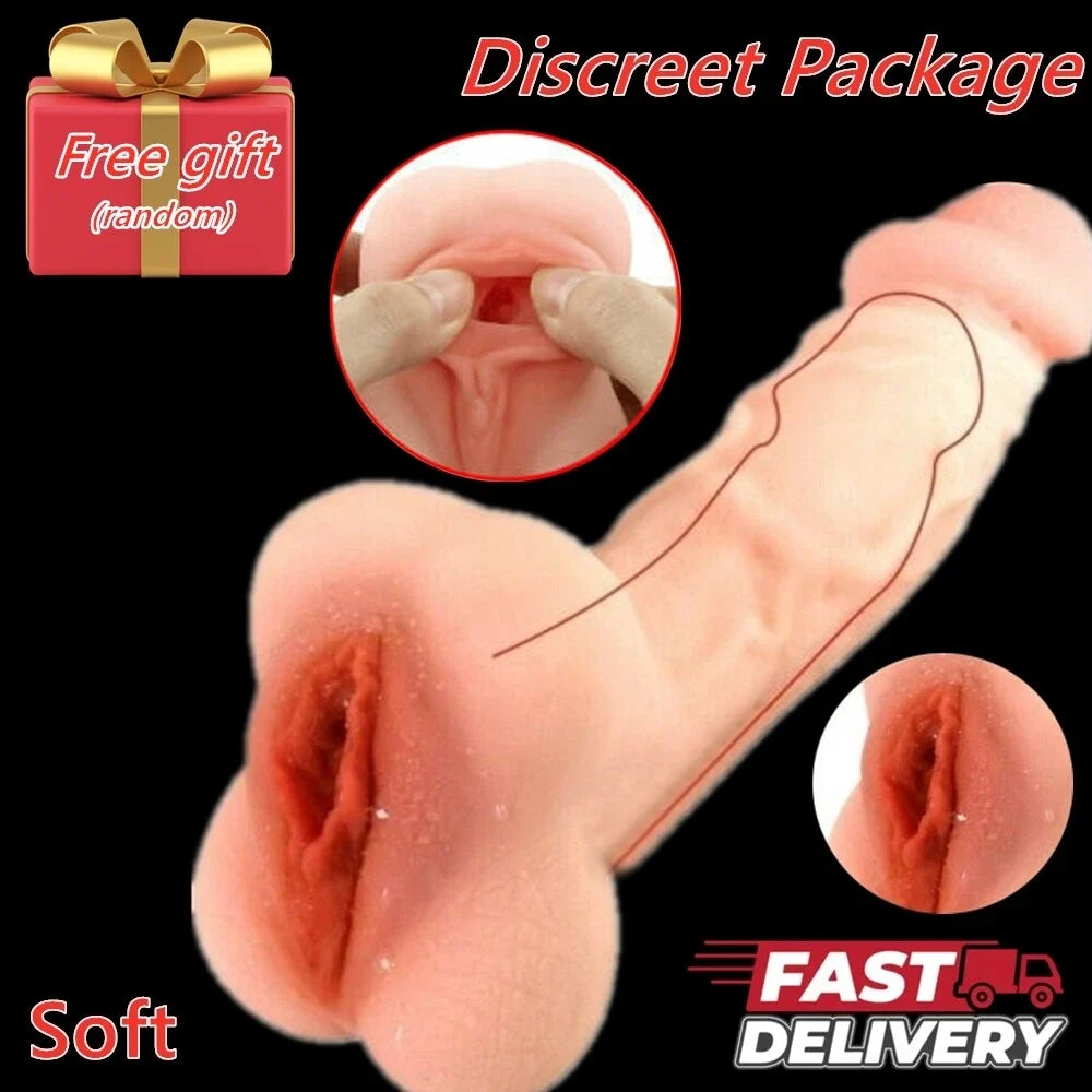 20CM Realistic Stretchable Extension Sleeve – 3CM Length Boost & Full-Body Base（كم تمديد واقعي مرن بطول 20 سم – زيادة تقارب 3 سم وقاعدة متكاملة）